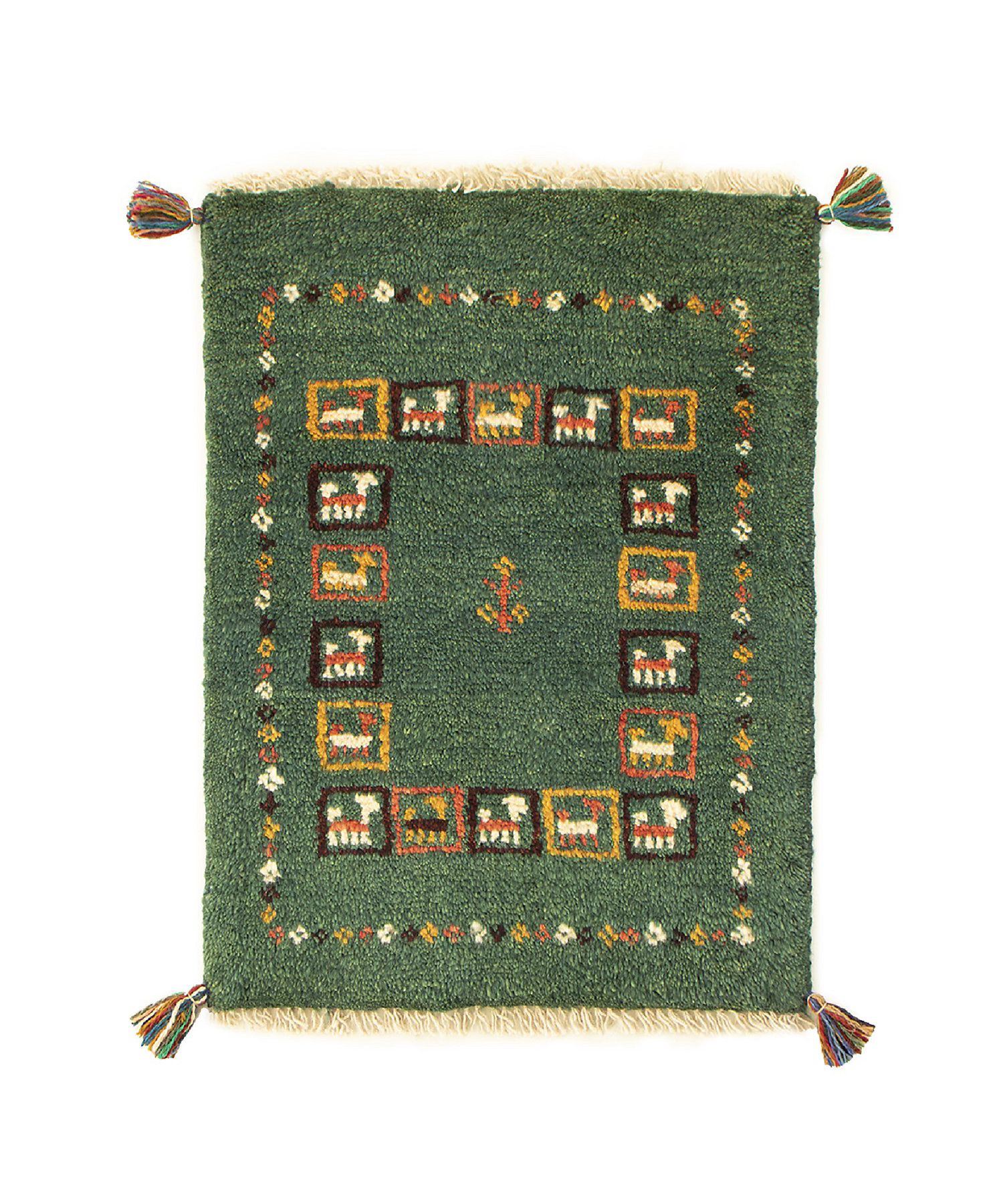 ペルシャ絨毯 手織りギャッベ 玄関マットＳサイズ１ | 三越伊勢丹 