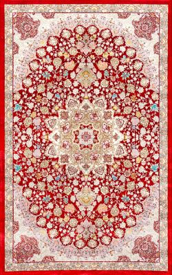 ★ペルシャカーペット（機械織）７５×１２０ｃｍ