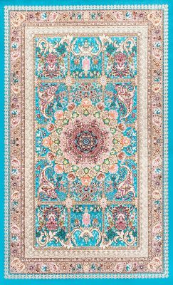 ★ペルシャカーペット（機械織）７５×１２０ｃｍ
