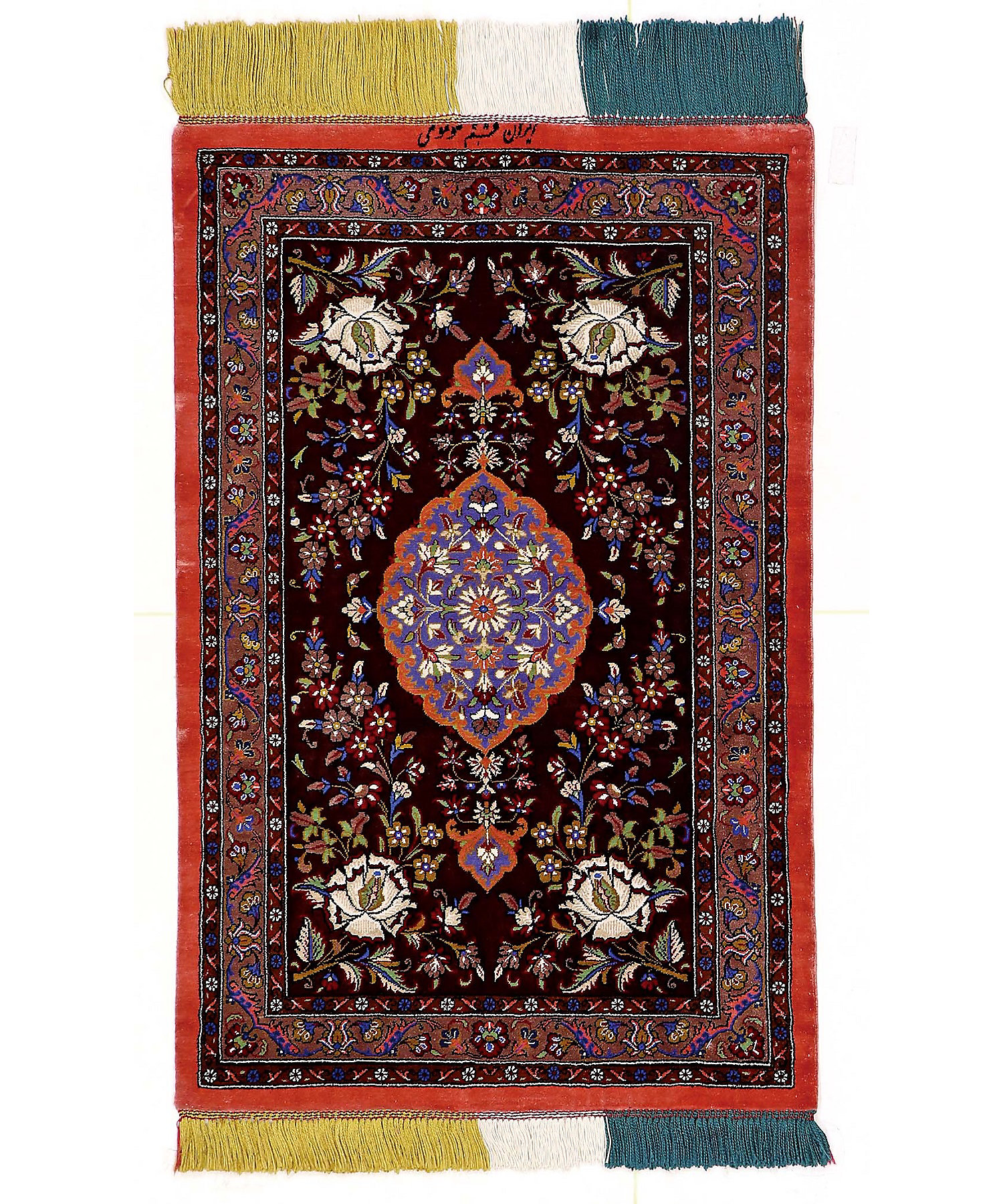 すんのすけまま様専用のペルシャ絨毯 ラグ サイズ 120✖️80 クム産絨毯