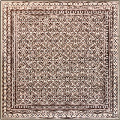 ★ペルシャ綿混カーペット（ル・ファルシー）２００×２００ｃｍ