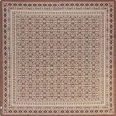 ★ペルシャ綿混カーペット（ル・ファルシー）２００×２００ｃｍ