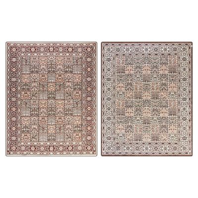 【SALE】三越伊勢丹オンラインストア ペルシャ綿混カーペット(ル・ファルシー)200×250cm (3)ヘシティ柄 ブラウン ドアマット【三越伊勢丹/公式】
