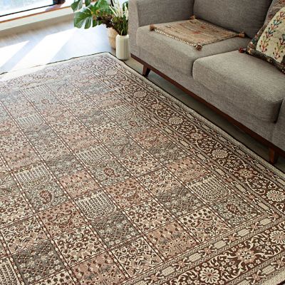 ★ペルシャ綿混カーペット（ル・ファルシー）２００×２５０ｃｍ