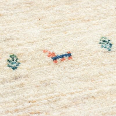 ★ペルシャ手織り　リーズバフトギャッベ　ラグＭサイズ　１