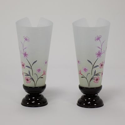 ＜盆提灯・行灯＞【ＥＣＮｏ．Ｆ－２２】ミニ行灯（一対入）