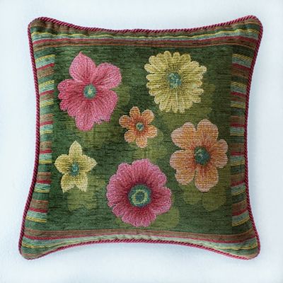 三越伊勢丹オンラインストア イタリア製 大判背あてクッション グリーン 【三越伊勢丹/公式】