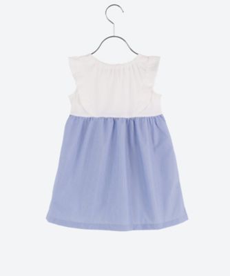 むーのんのん 無地 ストライプフリル付きノースリーブワンピース ５１２ ６５３１ ６１ 三越伊勢丹オンラインストア 公式