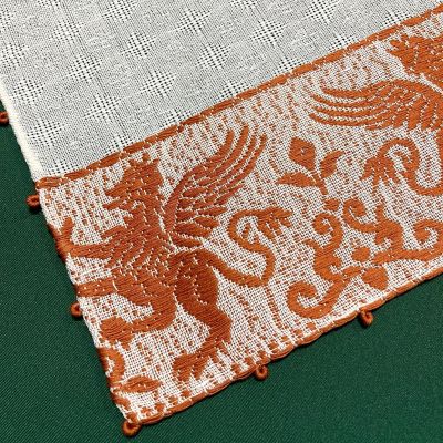 Giuditta Brozzetti/ジュディッタ・ブロゼッティ ★テーブルランナー「グリフィン」オレンジ