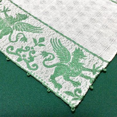 Giuditta Brozzetti/ジュディッタ・ブロゼッティ ★テーブルランナー「グリフィン」グリーン