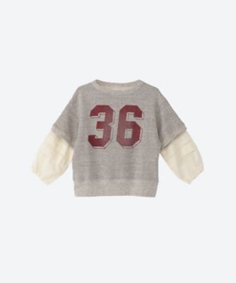 ＜DENIM DUNGAREE (Baby&Kids)＞〈デニムダンガリー〉トンプキンウラケ　スウェット