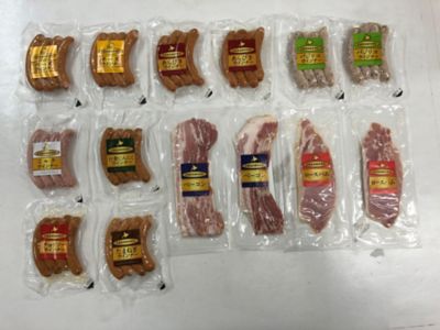★【産直】９種のハムソーセージセット（北海道産豚肉使用）