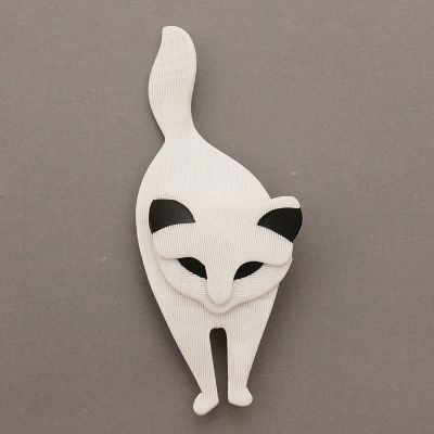 ＜Lea Stein＞★【一点物】猫のブローチＥ