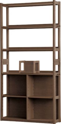 浜本工芸 (Baby & Kids)/ハマモトコウゲイ No.28 書棚A 幅90cm 2808カフェオーク 机・デスク【三越伊勢丹/公式】