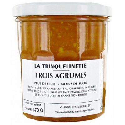 LA TRINQUELINETTE/ラ・トランクリネット 【京都フランスおまとめ】★３種の柑橘　マーマレード