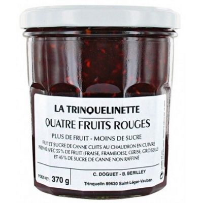 ＜LA TRINQUELINETTE＞【フランス展おまとめ】★４種の赤い果実のコンフィチュール