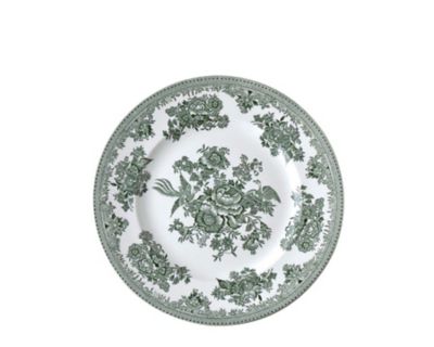 ＜BURLEIGH＞★【予約販売】グリーンアジアティックフェザンツ　プレート小【９月下旬以降順次発送】