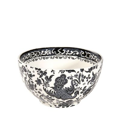 ＜BURLEIGH＞★【予約販売】ブラックリーガルピーコック　シュガーボウルＬ【９月下旬以降順次発送】