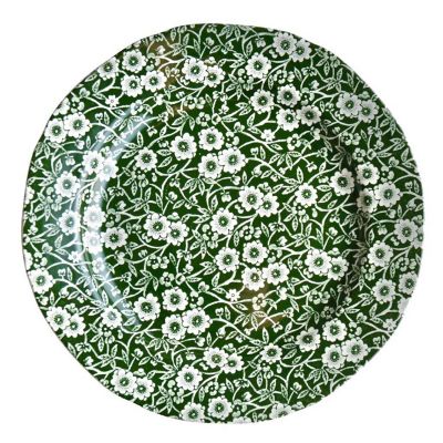 ＜BURLEIGH＞★【予約販売】ダークグリーンキャリコ　プレート中【９月下旬以降順次発送】