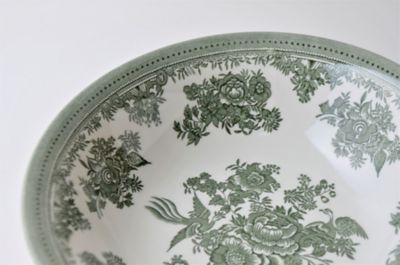 ☆【予約販売】グリーンアジアティックフェザンツ シリアルボウル【4