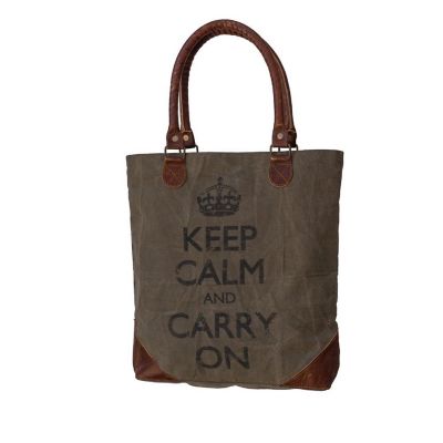 ＜Dorsetbay＞★トートバッグ　ＫＥＥＰ　ＣＡＬＭ　ＡＮＤ　ＣＡＲＲＹ　ＯＮ