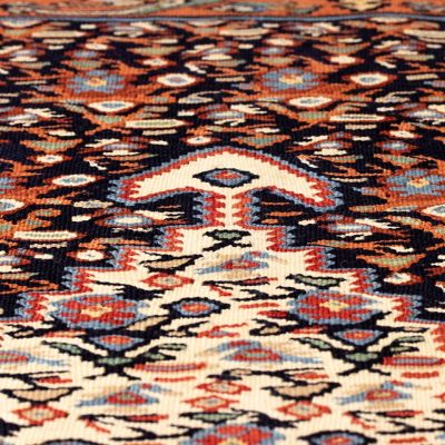 ★ペルシャ手織りキリム　玄関マットＬサイズ　１
