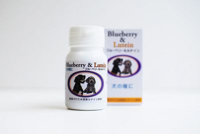愛犬用　眼のサプリ　ブルーベリー＆ルテイン　２個セット