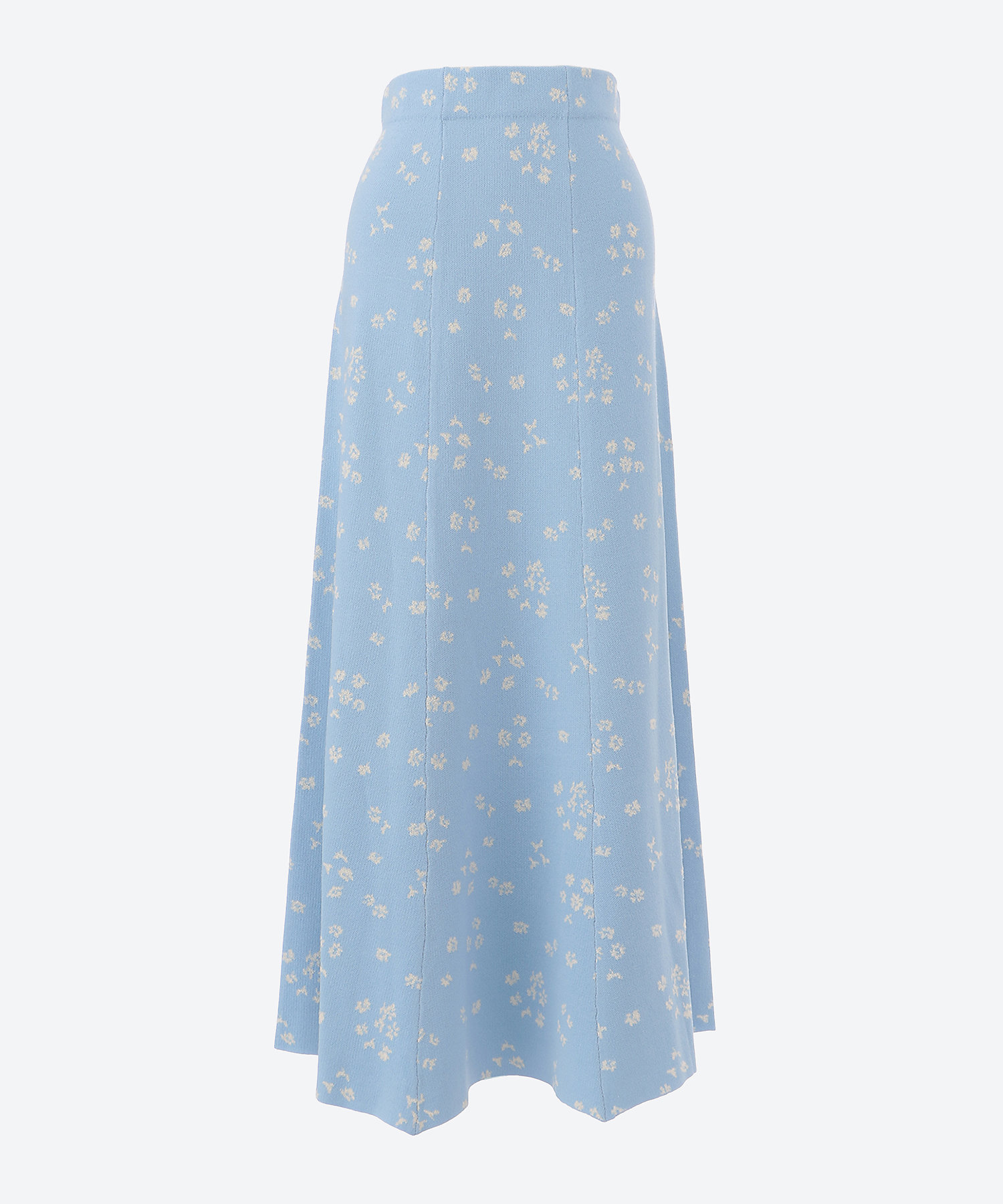 深緑(ふかみどり) Verybrain Flower Jacquard Skirt Blue - 通販 - www