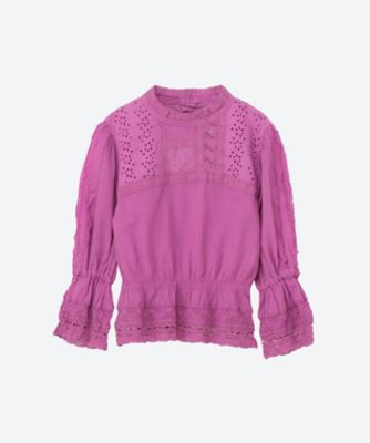 ＜Go To Hollywood (Baby&Kids)＞アンティークローンパッチワークヨークブラウス