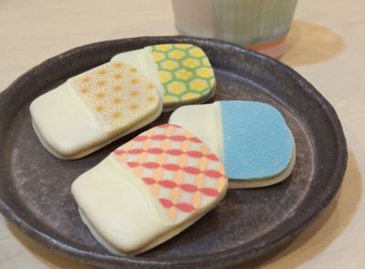 ★【産直】京纏ＳＨＩＲＯＭＵＫＵ　和柄クッキーと白ごまクッキーの詰合せ