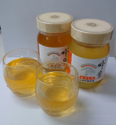 ＜山形/山形養蜂場＞★【産直】栃の木蜜・あかしや蜜詰合せ