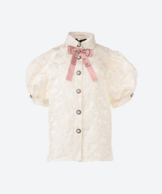 ＜sister jane (Women)＞Ｂａｌｅ　Ｊａｃｑｕａｒｄ　Ｂｏｗ　Ｂｌｏｕｓｅ