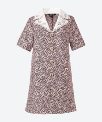 ＜sister jane (Women)＞Ｈａｒｖｅｓｔ　Ｊａｃｑｕａｒｄ　Ｍｉｎｉ　Ｄｒｅｓｓ