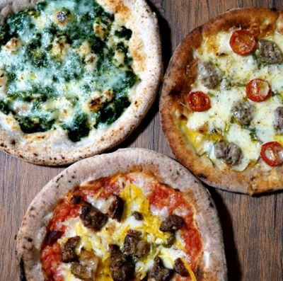 沖縄/pizzeria de ENZO/ピッチェリア　ダ　エンヅォ ★【産直】ＯＫＩＮＡＷＡ　ＰＩＺＺＡ３枚セット