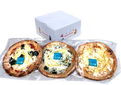 ★【産直】ＥＮＺＯシンプルピザＢＯＸ３枚セット