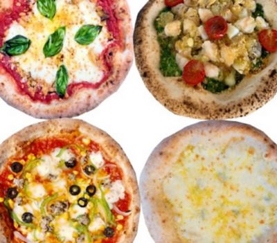 沖縄/pizzeria de ENZO/ピッチェリア　ダ　エンヅォ ★【産直】ＥＮＺＯおすすめＢＯＸ４枚セット