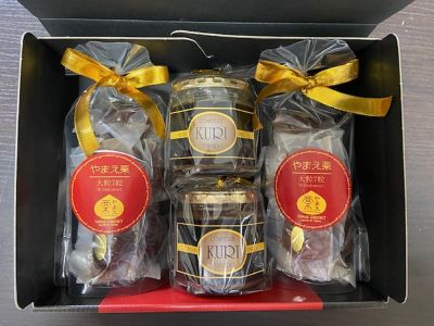 ＜熊本/やまえ堂＞★【産直】やまえ栗渋皮煮大粒と栗ジャムセット