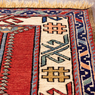 ☆ペルシャ絨毯 手織りキリム 玄関マットＬサイズ ２ の通販 | 三越