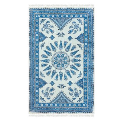 ＜三越伊勢丹/公式＞【SALE】三越伊勢丹オンラインストア ペルシャ更紗（マルチカバー）150×240cm 2（3）中心柄 ブルー srs12 枕カバー【三越伊勢丹/公式】