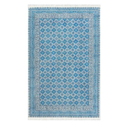 ＜三越伊勢丹/公式＞【SALE】三越伊勢丹オンラインストア ペルシャ更紗（マルチカバー）150×240cm 2（4）総柄 ブルー srs9 枕カバー【三越伊勢丹/公式】