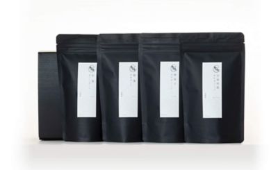 ★【産直】京都産和紅茶３種と和プーアル茶の詰め合わせ