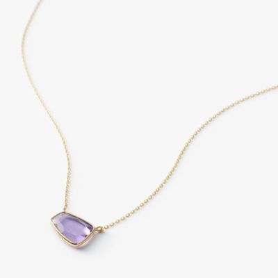 Ｏｒｇａｎｉｃ　Ｇｅｍｓ　ネックレス　アメシスト　Ｍ