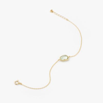 ＜MARIHA (Women)＞Ｏｒｇａｎｉｃ　Ｇｅｍｓ　ブレスレット　グリーンアメシスト