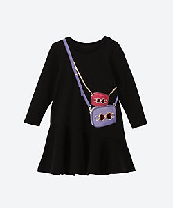 KATE SPADE NEW YORK (Baby&Kids)/ケイト・スペード ニューヨーク キッズ トロンプルイユバッグワンピース