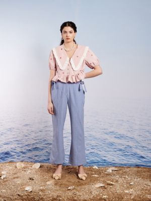 sisterjane pure pearls　ブラウス Pure Pearls Embroidered Blouse