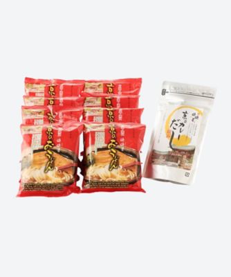京都/京のカレーうどん　味味香/キョウノカレーウドン　ミミコウ ★【産直】京のおうどん(即席麺)と粉末カレーだしのセット