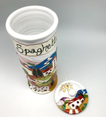 ★スパゲッティ入れ　白