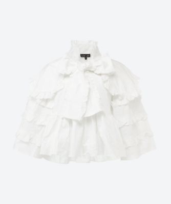 ＜sister jane (Women)＞Ｍｅｔｒｏｐｏｌｉｓ　Ｒｕｆｆｌｅ　Ｂｏｗ　Ｂｌｏｕｓｅ