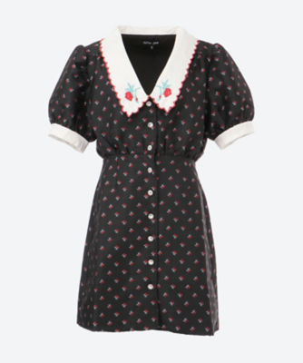 ＜sister jane (Women)＞Ｃｏｕｒｔｎｅｙ　Ｊａｃｑｕａｒｄ　Ｍｉｎｉ　Ｄｒｅｓｓ