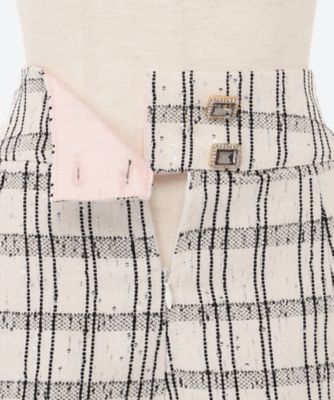 Ｂｒｏａｄｗａｙ　Ｔｗｅｅｄ　Ｐｌｅａｔｅｄ　Ｓｋｉｒｔ